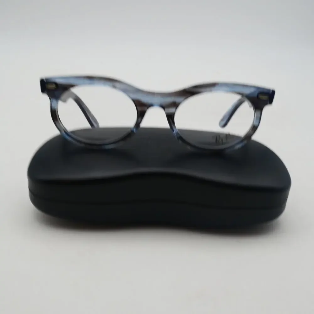 NEW Ray-Ban Wayfarer Oval  Transparent Blue Color Reactive Eyeglasses Frames